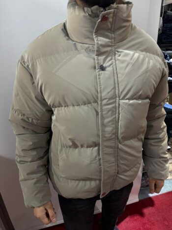 Erkek Bomber Astarlı Nova Kumaş Kışlık Mont Kahverengi